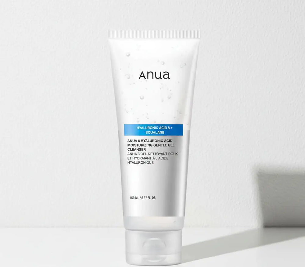 Anua 8 Hyaluronic Moisturizing Gentle Gel cleanser