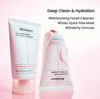Biodance Collagen Mask To Foam Cleanser.