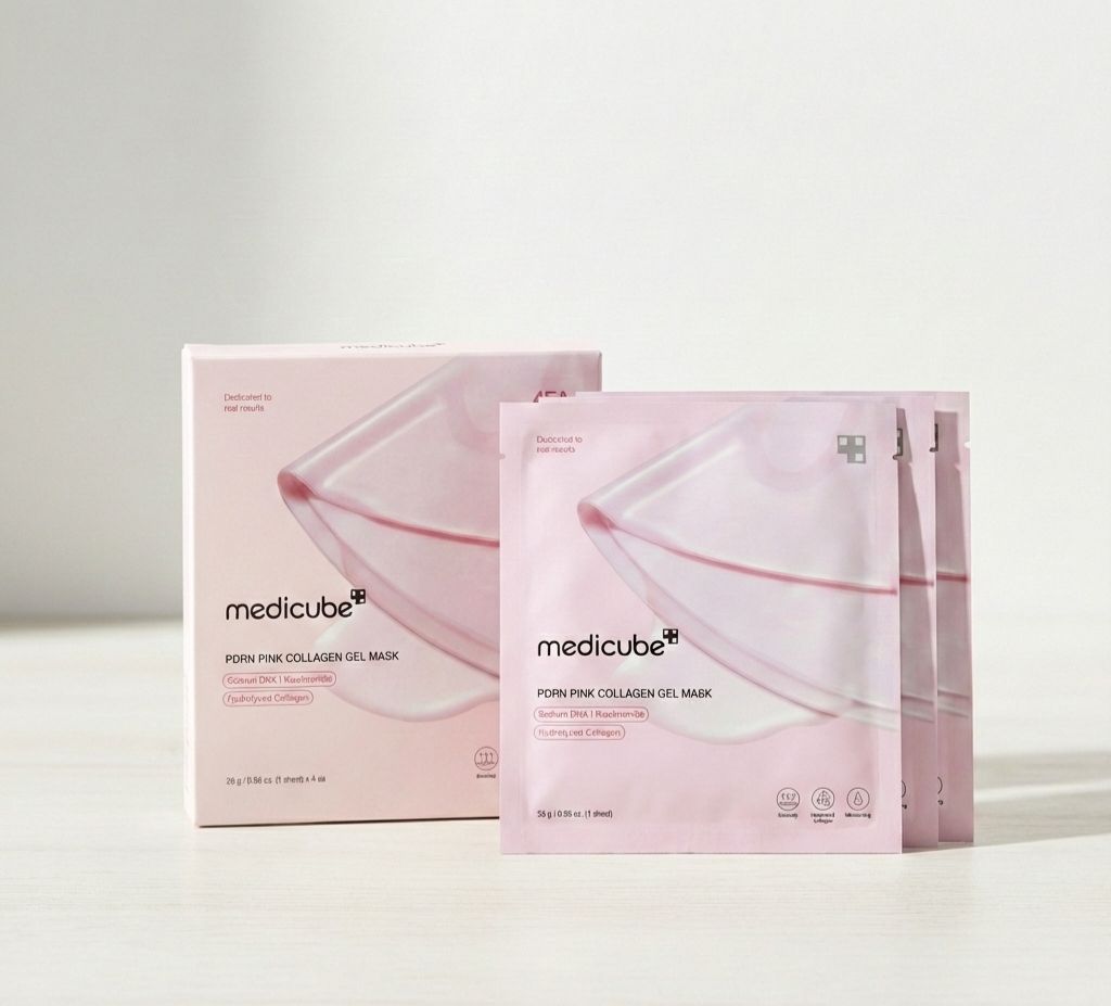 Medicube PDRN Pink Collagen Jelly Gel Mask Box of 4