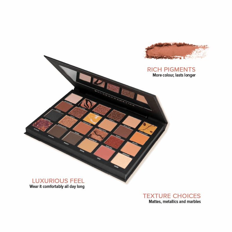 Klara Cosmetics Mumbai Eyeshadow Palette
