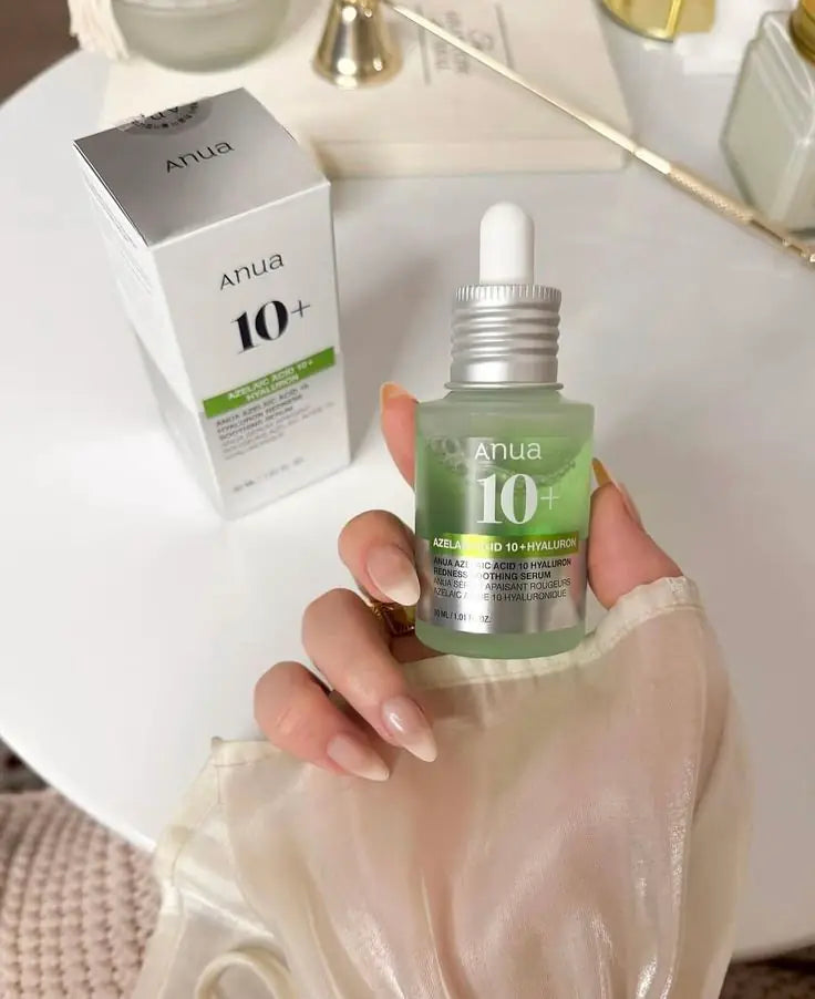 ANUA Azelaic Acid 10% + Hyaluronic Acid Redness & Hydration Serum