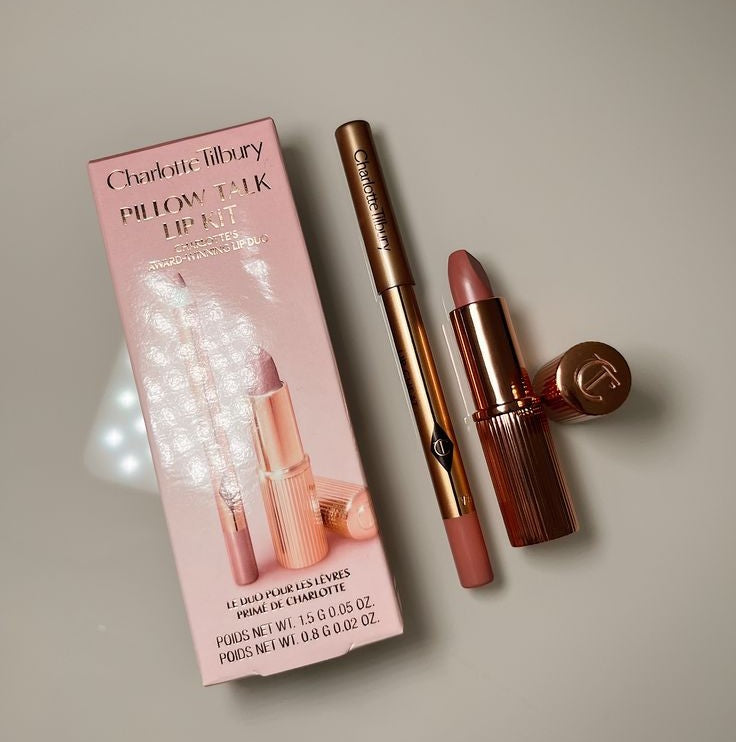 Charlotte Tilbury - Mini Pillow Talk Lipstick & Liner Set - Pillow Talk Fair