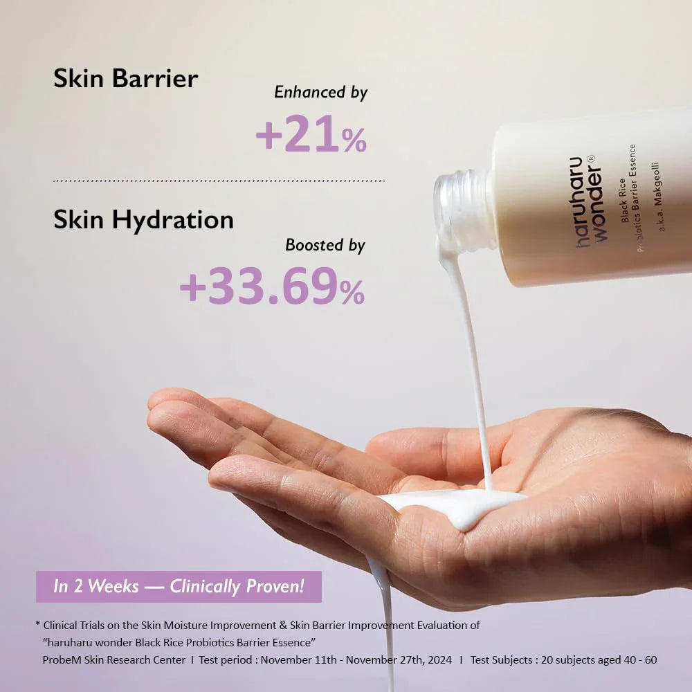 Haruharu wonder Black Rice Probiotics Barrier Essence 120ml