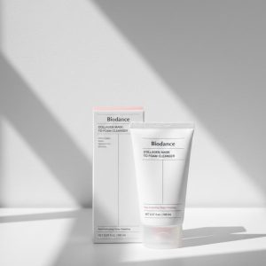 Biodance Collagen Mask To Foam Cleanser.
