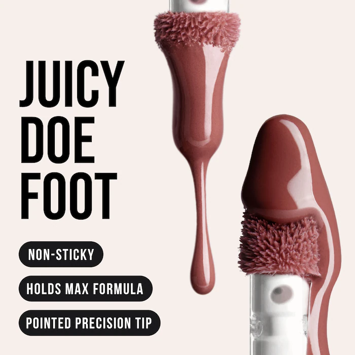 Huda Beauty Faux Filler Lip Gloss | Shiny Non-Sticky Lip Gloss - Image 2