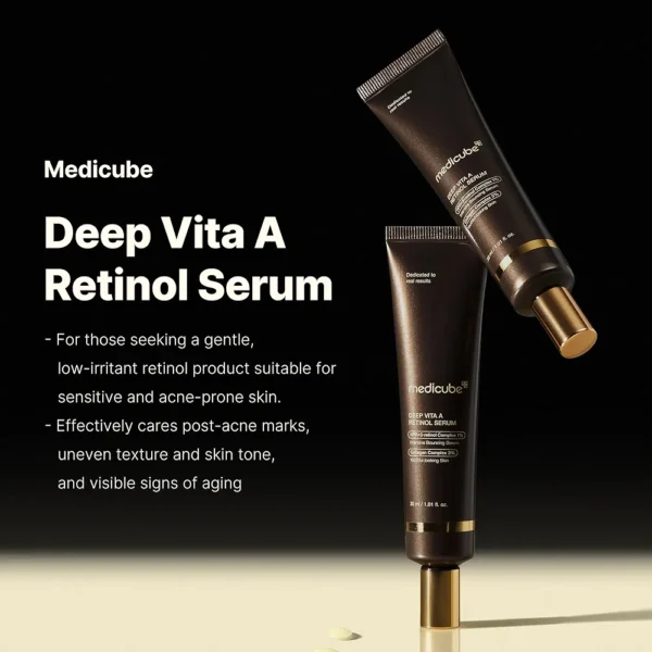 Medicube - Deep Vita A Retinol Serum 30ml - Image 2